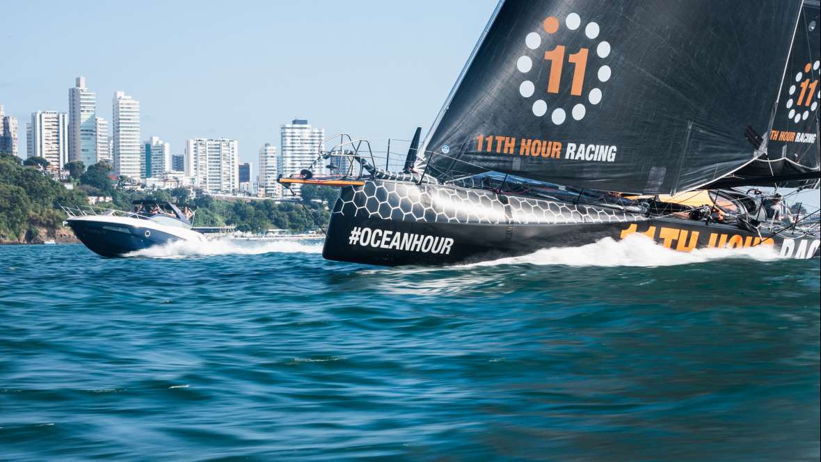 11th Hour Racing finishes fifth in the Transat Jacques Vabre Normandie Le Havre IMOCA