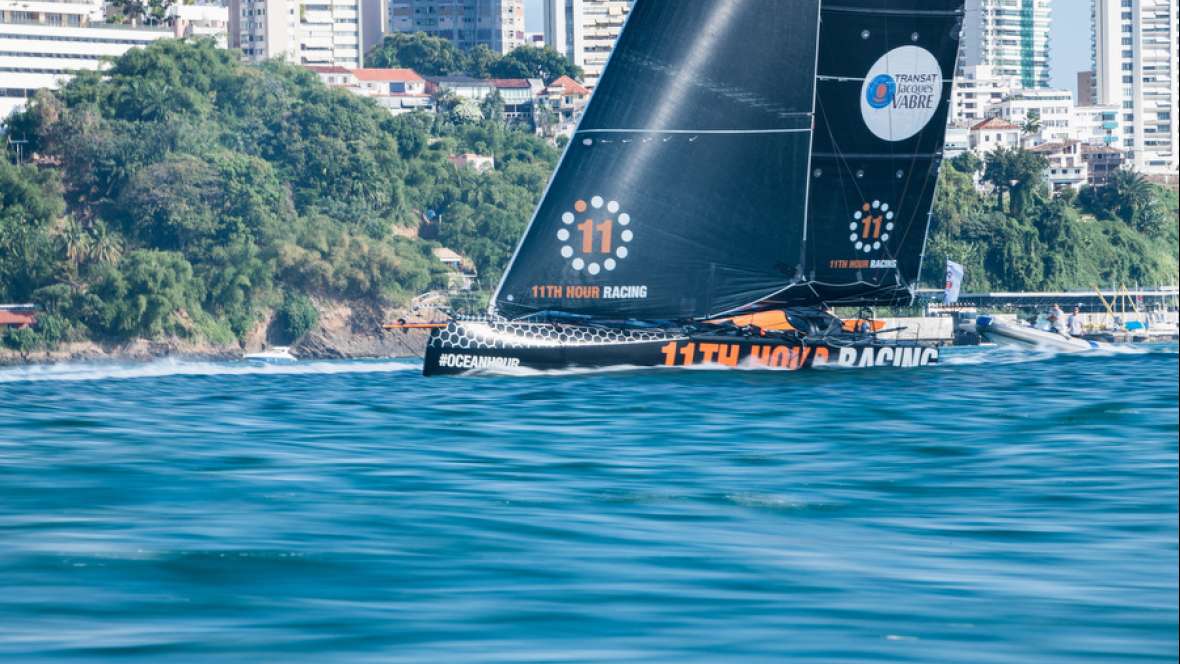 11th Hour Racing, cinquième de la Transat Jacques Vabre Normandie Le Havre en IMOCA