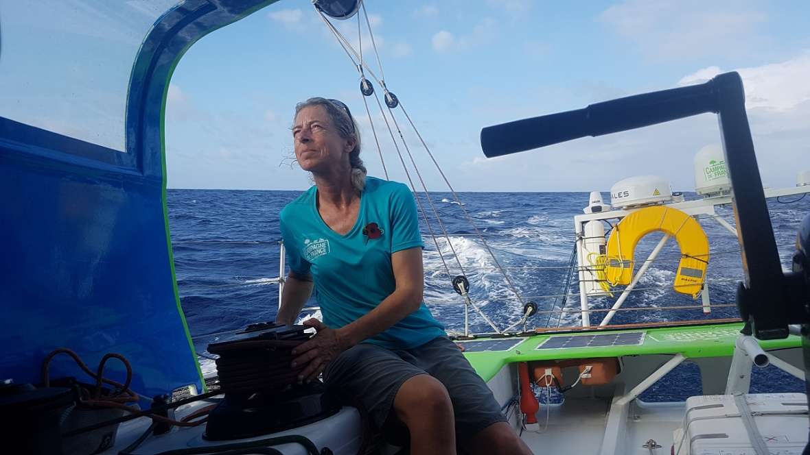 Skipper's log: Miranda Merron (Britain), Campagne de France (IMOCA) 