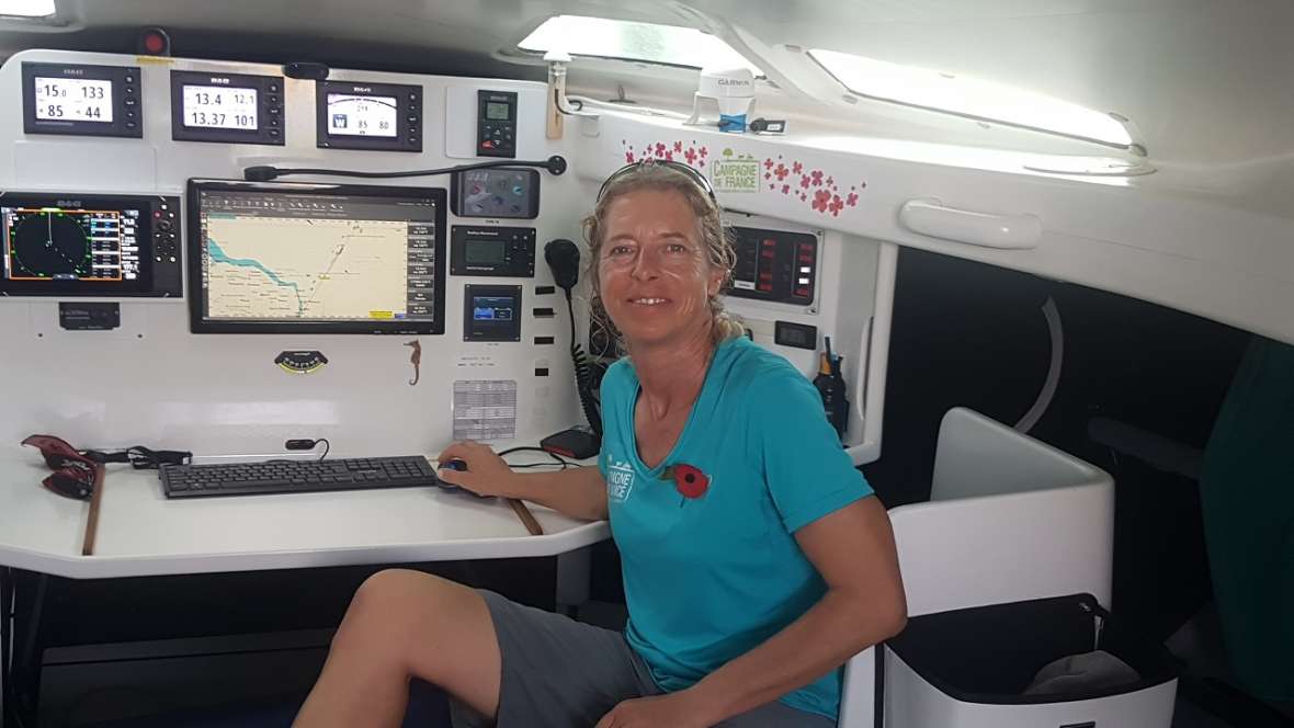 Skipper's log: Miranda Merron (Britain), Campagne de France (IMOCA)