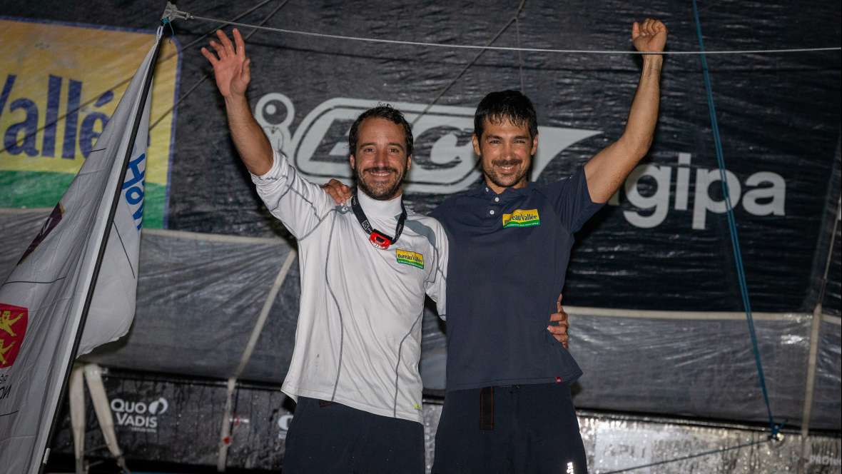 Bureau Vallée 2 finishes eighth in the Transat Jacques Vabre Normandie Le Havre IMOCA