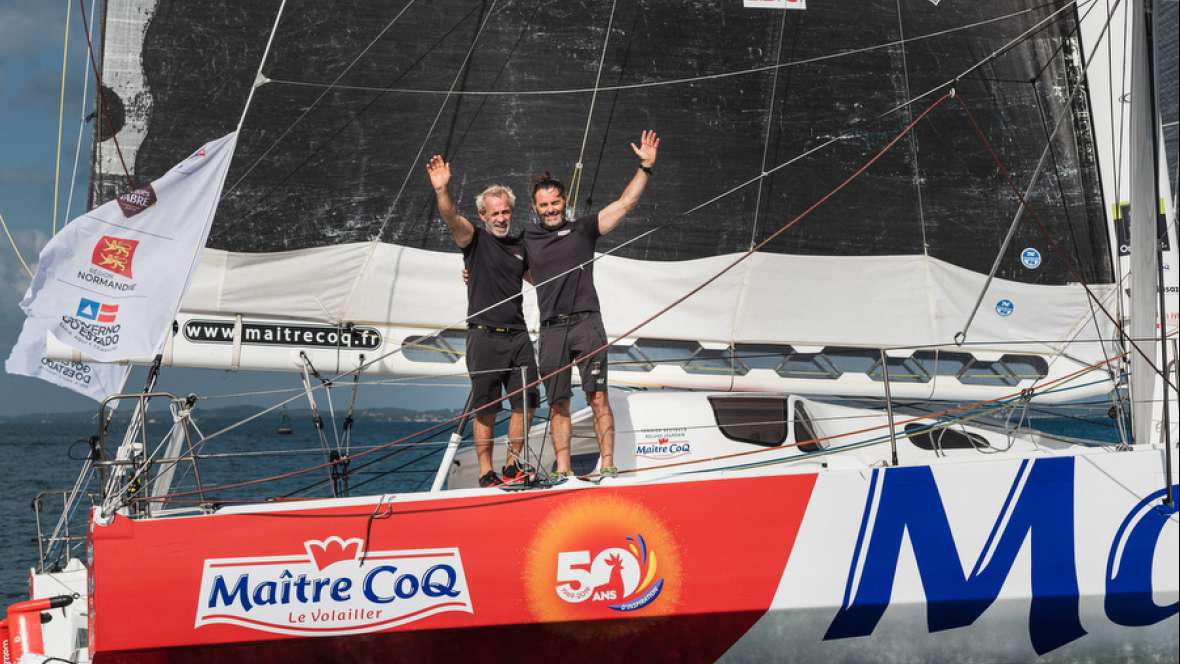 Maître CoQ finishes eleventh in the Transat Jacques Vabre Normandie Le Havre IMOCA