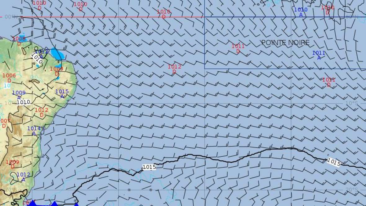 Météo : Bulletin de prévisions météorologiques sur les zones de course 