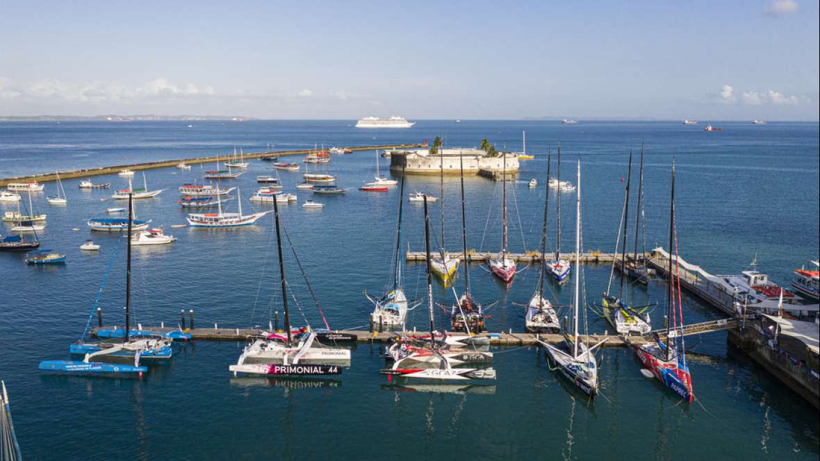 Salve d’arrivées à Salvador de Bahia