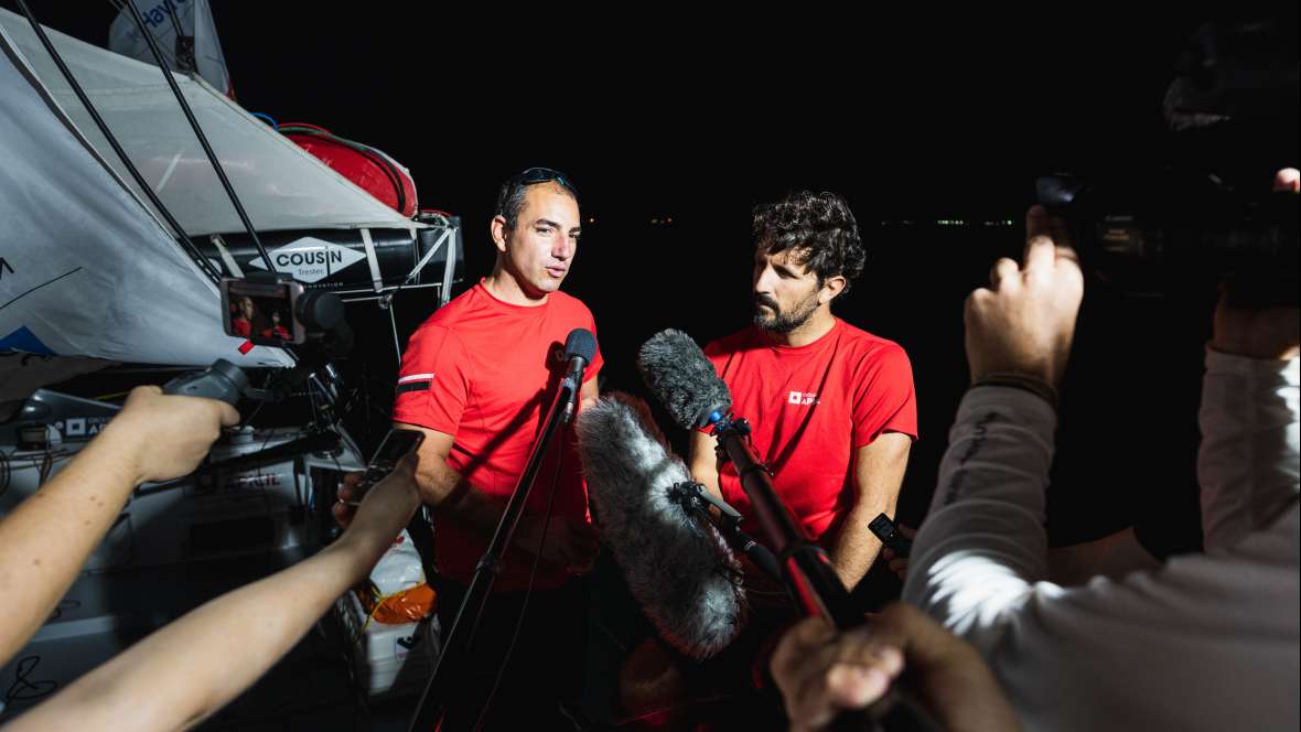 Groupe Apicil, de campeão paralímpico, é o 14º IMOCA na Transat Jacques Vabre