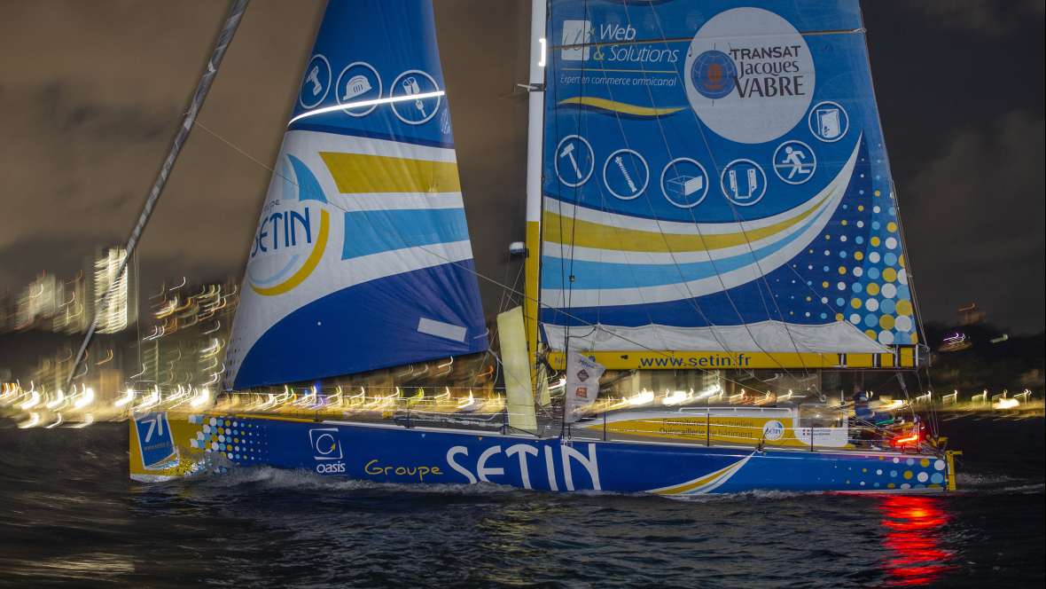 Groupe Sétin, 22ème de la Transat Jacques Vabre Normandie Le Havre en Imoca