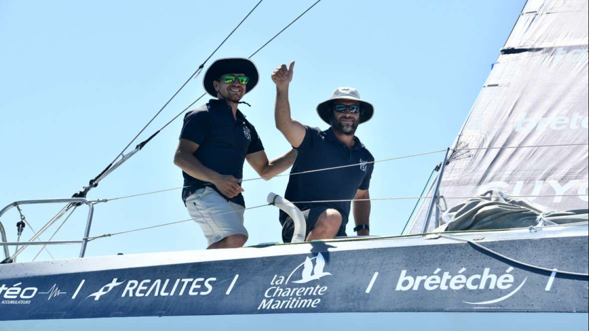 Aïna Enfance et Avenir completa pódio da Class40 da Transat Jacques Vabre