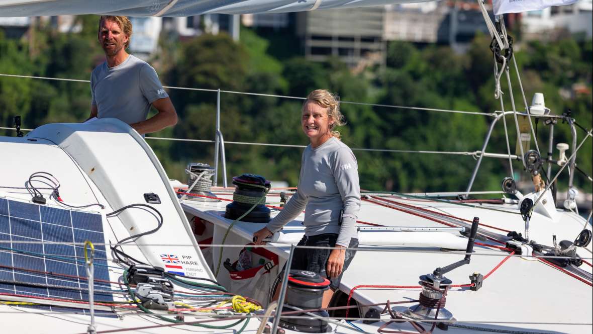 Les premiers mots de Pip Hare et Endt Ysbrand - Pip Hare Ocean Racing (IMOCA)