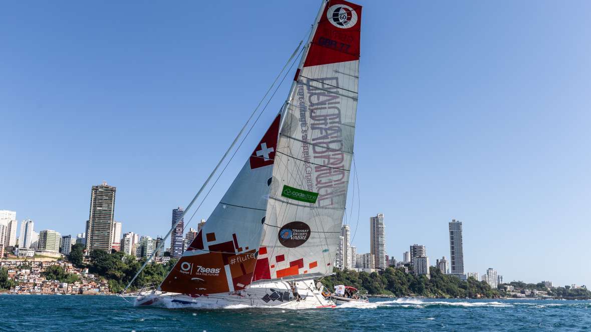 Pip Hare Ocean Racing, vingt-quatrième de la Transat Jacques Vabre Normandie Le Havre en IMOCA