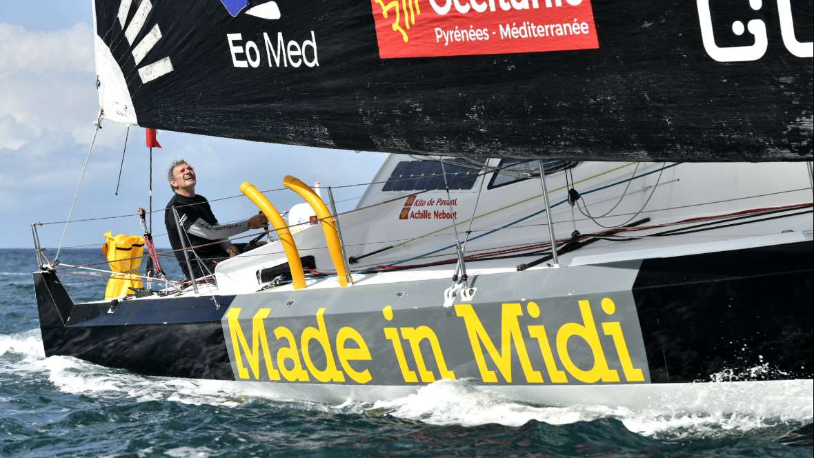 Made in Midi, septième de la Transat Jacques Vabre Normandie Le Havre en Class40.