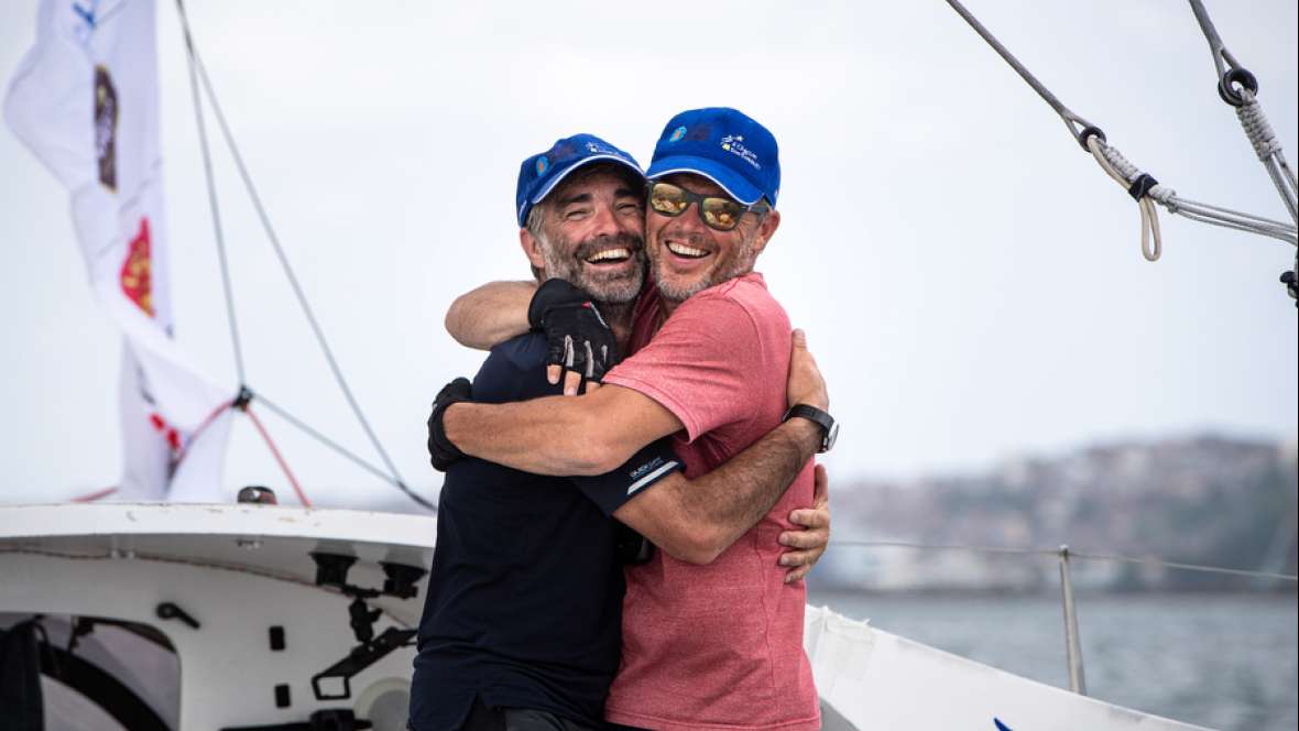 Irmãos do Chacun son Everest são o 13º  Class40 da Transat Jacques Vabre