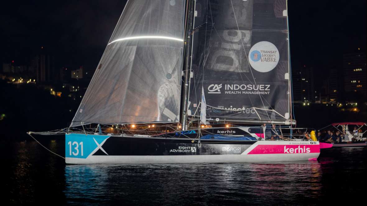 Kerhis finishes nineteenth in the Transat Jacques Vabre Normandie Le Havre Class40